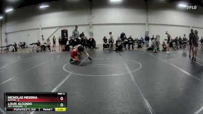 64 lbs Finals (2 Team) - Louis Alojado, Mat Warriors vs Nicholas Messina, Buxton