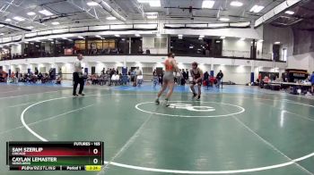 165 lbs 9th Place Match - Sam Szerlip, Chicago vs Caylan LeMaster, Heidelberg