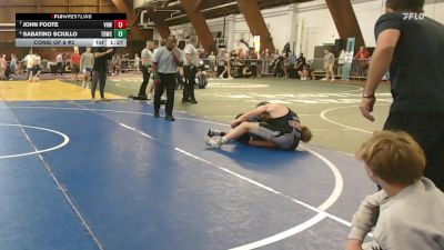 135 lbs Consi Of 8 #2 - John Foote, Vhw vs Sabatino Sciullo, Tdwc
