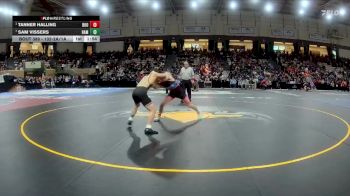 132-2A/1A Semifinal - Tanner Halling, Boonsboro vs Sam Vissers, Hammond
