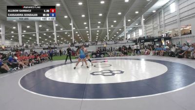 155 lbs Allison Garbacz, Illinois vs Cassandra Gonzales, Minnesota