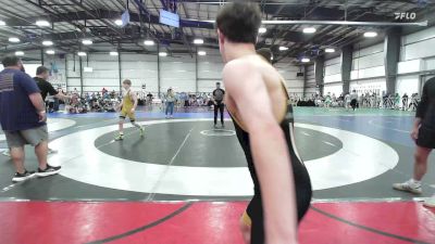 120 lbs Rr Rnd 3 - Chase Karenbauer, Quest School Of Wrestling Black - HSB vs Hunter Gregg, Level 82 Elite - HSB
