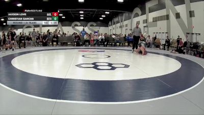 60 lbs Round 1 (6 Team) - Christian Garces, Ruthless Wrestling Club vs Jaxson Love, Indiana Outlaws