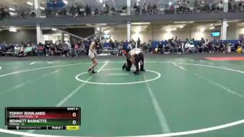 95 lbs Round 2 (6 Team) - Tommy Rowlands, Bishop Watterson vs Bennett Barnette, Perkins