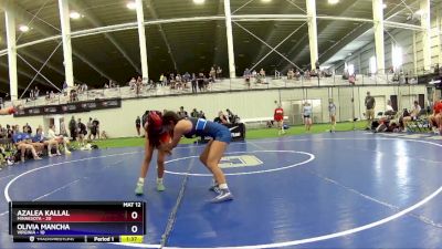 97 lbs Placement Matches (8 Team) - Azalea Kallal, Minnesota vs Olivia Mancha, Virginia