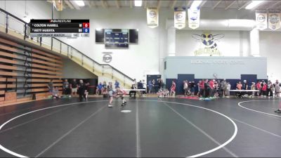 100 lbs 1st Place Match - Colton Hamill, WI vs Rett Huerta, MN