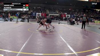 157 lbs Cons. Round 3 - Eli Martin, Kuna vs George Lopez, Riverton