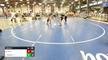 145 lbs Rr Rnd 2 - Bentley Sly, Combat Athletics vs Izaac Gaines, Revival Blue