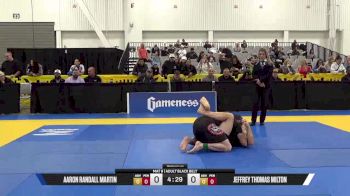 Jeffrey Thomas Milton vs Aaron Randall Martin 2025 World IBJJF Jiu-Jitsu No-Gi Championship