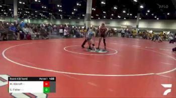 100 lbs Round 4 (6 Team) - Mackenzie Allcroft, Charlie`s Angels-GA Blk vs Skyla Fisher, RPA Wrestling