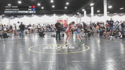 115 lbs Rr Rnd 2 - Harley Eidens, Razor - GK12E vs Jordyn Conklin, MGW Grappling Goddesses - GK12E