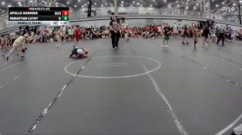 56 lbs Semis (4 Team) - Sebastian Luthy, The Outsiders vs Apollo Hawkins, Mat Assassins White