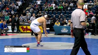 285 lbs Semifinal - Mike Hughes, Hofstra vs Jacob Kasper, Duke