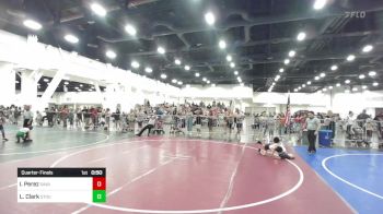 66 lbs Quarterfinal - Isaac Perez, Savage House WC vs Leo Clark, Stout Wr Acd