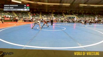 76 lbs Consi Of 16 #1 - Joshua Gustafson, Top Rank Hammers vs Oakley Reed, Proving Grounds Wrestling