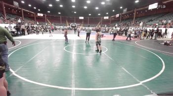 100 lbs Semifinal - Jacob Gurule, NM Gold vs Shyanne Salazar, NM Gold