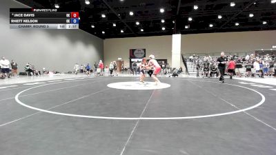 126 lbs Cons. Round 4 - Jace Davis, OK vs Rhett Nelson, OK