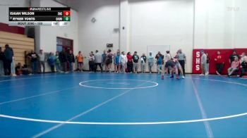 150 lbs Cons. Round 3 - Ryker Yonts, Contenders Wrestling Acadamy vs Isaiah Wilson, Southport Wrestling Club