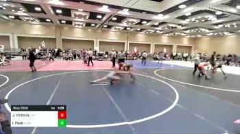 132 lbs Quarterfinal - Jayson Victoria, Livermore Elite WC vs Idren Peak, Team Montana