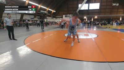 185 lbs Rr Rnd 2 - Mason Savidan, Monster Garage vs Quentin Getzin, Ithaca