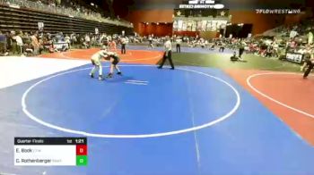 106 lbs Quarterfinal - Connor Rothenberger, RawTown Elite vs Elaina Book, ET Wrestling