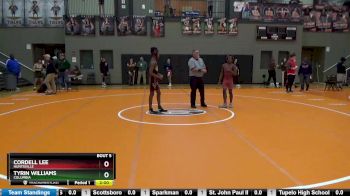 115 lbs Round 1 - Cordell Lee, Huntsville vs Tyrin Williams, Columbia