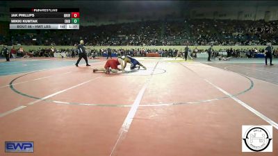 Round Of 64 - Jak Phillips, Grove vs Mikki Kumtak, Enid Junior High
