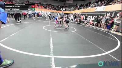 115 lbs 3rd Place - Charlee McClung, Elgin Wrestling vs Paisley Cottman, Smith Wrestling Academy