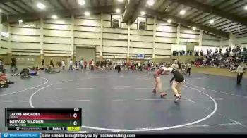 150 lbs Champ. Round 2 - Bridger Warren, Spanish Fork vs Jacob Rhoades, Uintah