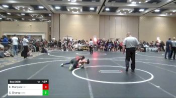 72 lbs Quarterfinal - Eva Marquis, Victory WC-Central WA vs Claire Chang, Lawc