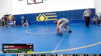 126 lbs Cons. Semi - Brian Haslinger, Lake vs David Bailey, Whitmer