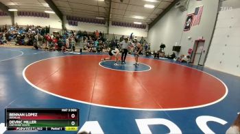 175B Champ. Round 1 - Devric Miller, Cheyenne South vs Bennan Lopez, Douglas
