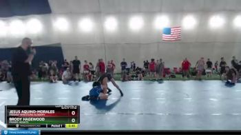 123 lbs Cons. Round 2 - Brody Hagewood, Prairie Heights vs Jesus Aquino-morales, Prodigy Wrestling Academy