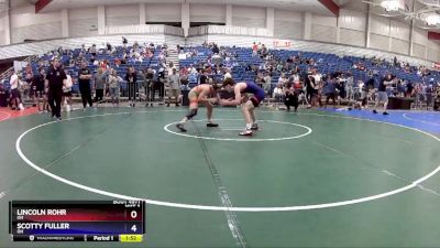 113 lbs 1st Place Match - Lincoln Rohr, OH vs Scotty Fuller, OH