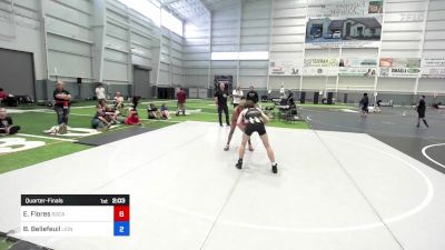 123 kg Quarterfinal - Edwin Flores, SoCal Grappling Club vs Brody Bellefeuil, Lions WC