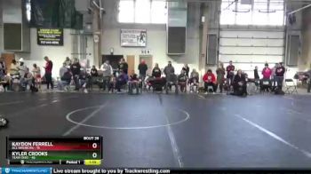 130 lbs Round 7 (8 Team) - Kyler Crooks, Team Ohio vs Kaydon Ferrell, All American