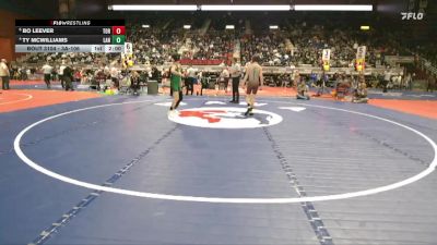 3A-106 lbs Quarterfinal - Bo Leever, Torrington vs Ty McWilliams, Lander Valley