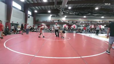 110 lbs Round 3 (8 Team) - Saverio Marinelli, Taylor Hammers vs Warren Alderman, Yale St