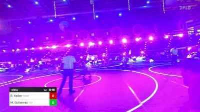 58 lbs 5th Place - Reagan Keller, Team Champs vs Mila Gutierrez, Top Rank Hammers