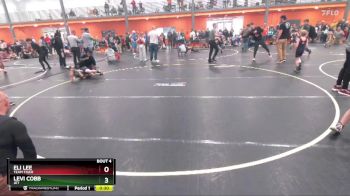 70 lbs Quarterfinal - Eli Lee, Team Tiger vs Levi Cobb, JET