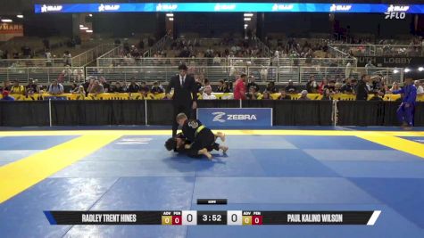 Paul Kalino Wilson vs Radley Trent Hines 2025 Pan Kids Jiu-Jitsu IBJJF Championship