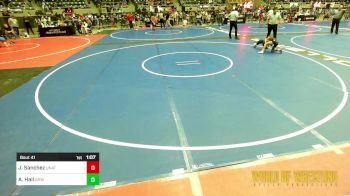 73 lbs Quarterfinal - Jaxon Cash Sanchez, Unattached vs Alex Hall, Greater Heights Wrestling