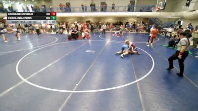 155-167 lbs Round 2 - Caroline Mecham, Sanderson Wrestling Academy vs Zasha Graneros, Defiant Wrestling Club
