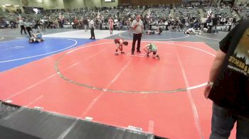 78 lbs 5th Place - Zayden Rangel, Corning Sharks vs Karl Humphreys, Greenwave Youth WC