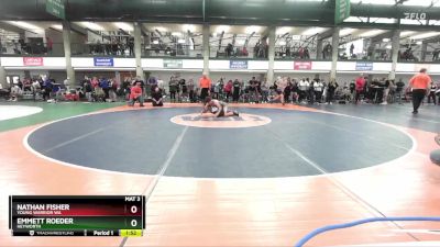 117-123 lbs Champ. Round 1 - Emmett Roeder, Heyworth vs Nathan Fisher, Young Warrior WA