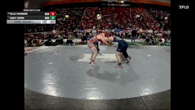 G 185 lbs Cons. Round 1 - Jady Cook, Middleton vs Ellli Hansen, Madison