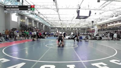 132 lbs Round Of 16 - Dylan Meyers, Ridgefield vs Jase Stanzione, Danbury