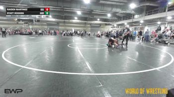 125 lbs Round Of 16 - Raiden Martinez, Reign WC vs Ryatt Rodden, Harrah Little League Wrestling