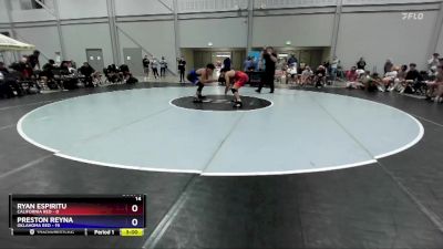 150 lbs Round 1 (8 Team) - Ryan Espiritu, California Red vs Preston Reyna, Oklahoma Red