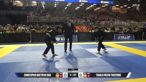 Thaulu Freitas Theotonio vs Christopher Matthew Cruz 2025 Pan Kids Jiu-Jitsu IBJJF Championship